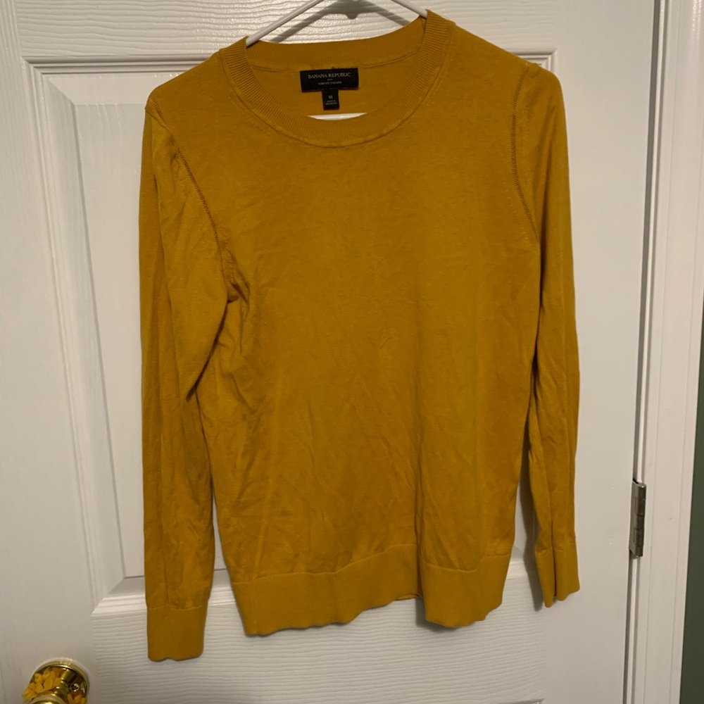 Banana Republic Mustard Sweater